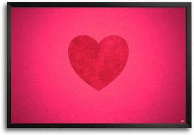 74% OFF on Pink Heart Fp00004357 Framed Photographic Paper 74% OFF on Pink Heart Fp00004357 Framed Photographic Paper