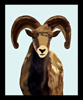 50% OFF on Mountain Ram Canvas Art 50% OFF on Mountain Ram Canvas Art
