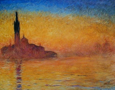 Venice Large by Monet Fine Art Print Venice Large by Monet Fine Art Print