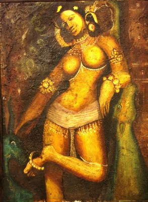 11% OFF on Wonder Images Beautiful Folk with Back Framing Canvas Art