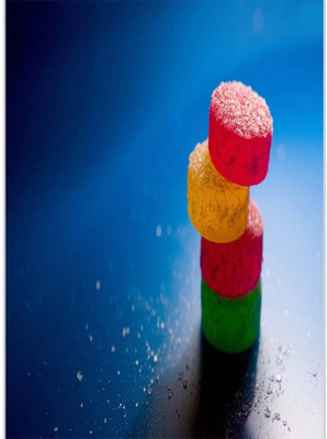 37% OFF on Colorful Tablets Poster (12 x 18 Inches) by Shopkeeda Paper Print