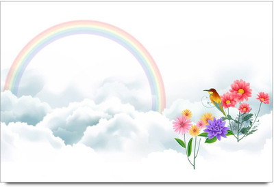 75% OFF on Rambow Flawer Paper Print 75% OFF on Rambow Flawer Paper Print