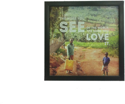 36% OFF on Speaking Frames - The More You See the World, The More You Love It Photographic Paper 36% OFF on Speaking Frames - The More You See the World, The More You Love It Photographic Paper