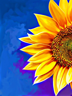 72% OFF on Floral Painting Canvas Art