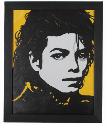 9% OFF on Michael Jackson'S Painting On Canvas Art