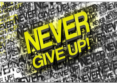 37% OFF on Never Give Up Poster (18 x 12 Inches) by Shopkeeda Paper Print 37% OFF on Never Give Up Poster (18 x 12 Inches) by Shopkeeda Paper Print