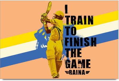 53% OFF on raina I train To Finish Game Laminated Poster Paper Print 53% OFF on raina I train To Finish Game Laminated Poster Paper Print