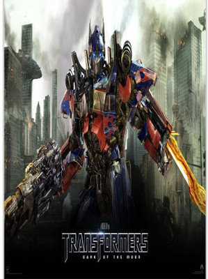 37% OFF on Transformers Dark Of The Moon Poster (12 x 18 Inches) by Shopkeeda Paper Print