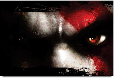 75% OFF on Amy Dangerous Look Red Eye Abstract Art 3D Poster