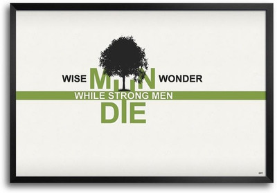 74% OFF on Nature Quote Fp00004141 Framed Photographic Paper