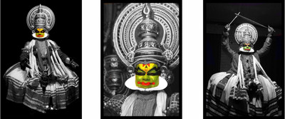 33% OFF on Kerela Kathakali Fine Prints Fine Art Print