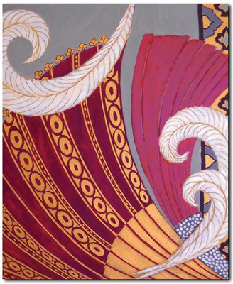 69% OFF on Stybuzz Pink Abstract Art Painting Canvas Art