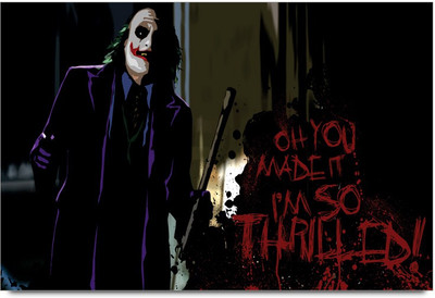 34% OFF on Amy Batman You Made It 3D Poster