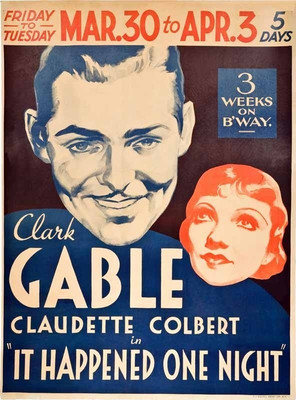 35% OFF on It Happened One Night - 1934 Paper Print 35% OFF on It Happened One Night - 1934 Paper Print