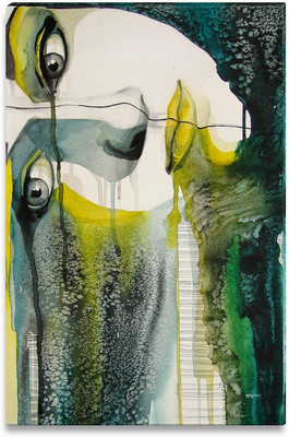 43% OFF on Portrait of Beautiful Girl Canvas Art