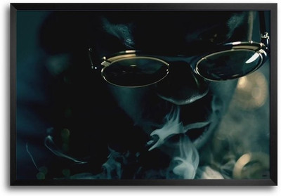 74% OFF on Smoke And Glasses Fp00003738 Framed Photographic Paper