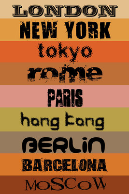 37% OFF on City Names Paper Print 37% OFF on City Names Paper Print