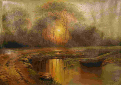 43% OFF on Painting without Frame Scenery-22 Canvas Art