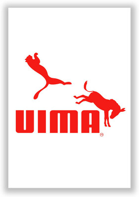 50% OFF on PosterGuy Uima Red Puma Parody Funny Graphic Illustration Poster Paper Print