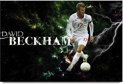 75% OFF on No 17 David Beckham Paper Print