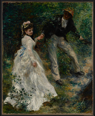 12% OFF on La Promenade By Pierre Auguste Renoir French Fine Art Print 12% OFF on La Promenade By Pierre Auguste Renoir French Fine Art Print