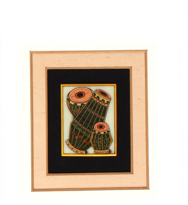 Indian Drums Marble Canvas Art