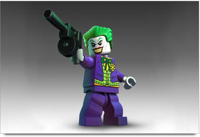 75% OFF on Amy Lego Batman Joker with Gun 3D Poster 75% OFF on Amy Lego Batman Joker with Gun 3D Poster