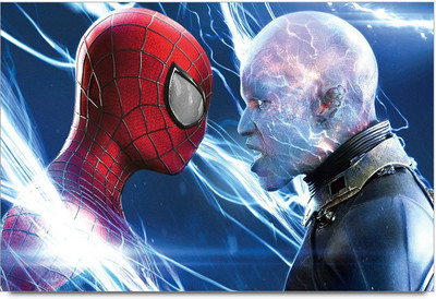 75% OFF on Spiderman Contra Electro Paper Print 75% OFF on Spiderman Contra Electro Paper Print
