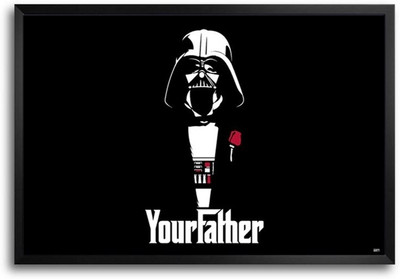 74% OFF on Godfather Funny Fp00004473 Framed Photographic Paper