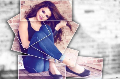 64% OFF on Selena Gomez Cute Photographic Paper