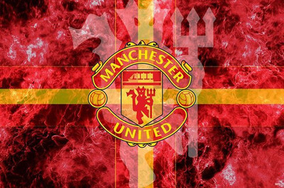 64% OFF on Manchester United Flames Photographic Paper
