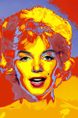 8% OFF on Monroe Red Hot Paper Print 8% OFF on Monroe Red Hot Paper Print