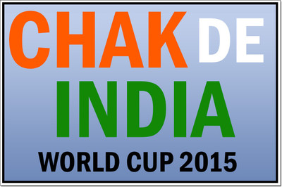 66% OFF on Chak de india world cup 2015 Poster Paper Print