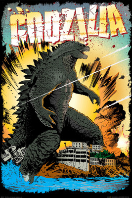 Godzilla Destruction Maxi Poster Paper Print