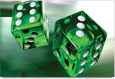 75% OFF on Amy Chess Dice Green 3D Poster 75% OFF on Amy Chess Dice Green 3D Poster