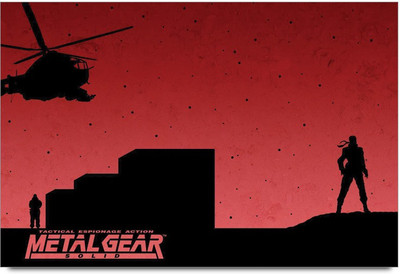 53% OFF on Metal Gear Solid Minimal Design Laminated Poster Paper Print 53% OFF on Metal Gear Solid Minimal Design Laminated Poster Paper Print