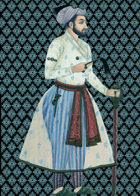 60% OFF on Royal Black King Small Fine Art Print