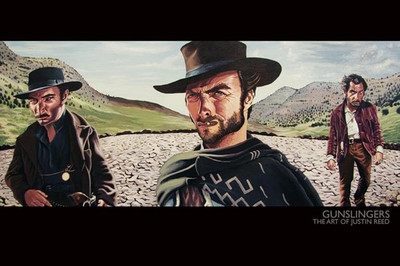 62% OFF on Gunslingers - The Art of Justin Reed Paper Print