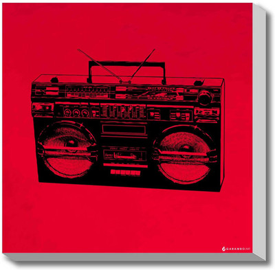 Boombox - Pop Canvas Art