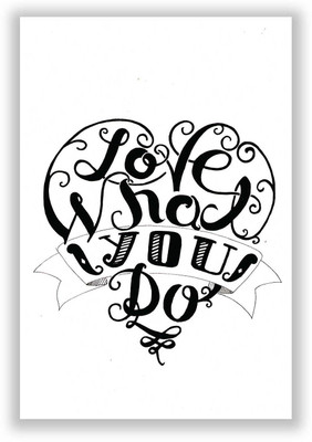 27% OFF on Love What You Do Poster Paper Print 27% OFF on Love What You Do Poster Paper Print