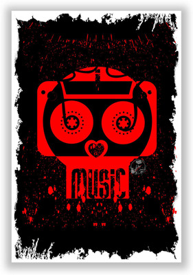 37% OFF on PosterGuy Music Heaven Poster Paper Print