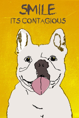 37% OFF on Smile its Contagious Paper Print