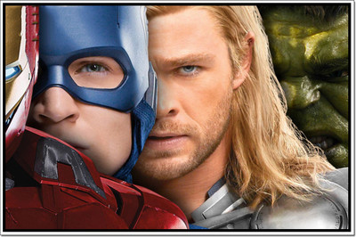 68% OFF on The Avengers Poster Paper Print 68% OFF on The Avengers Poster Paper Print