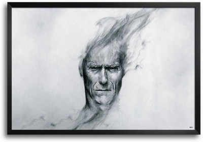 74% OFF on Clint Eastwood Fp00003749 Framed Photographic Paper