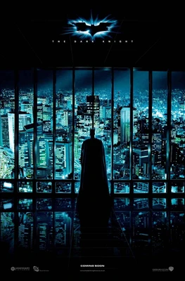 48% OFF on Dark Knight - Batman Behind 24 x 36 inch Large Poster - Da Vinci Posters Photographic Paper