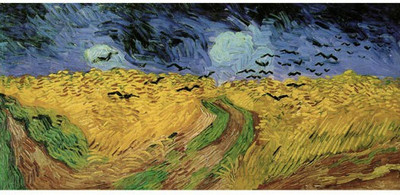 Wheat Field with Crows Van Gogh Fine Art Print