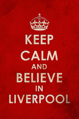8% OFF on Keep Calm & Believe in Liverpool Photographic Paper