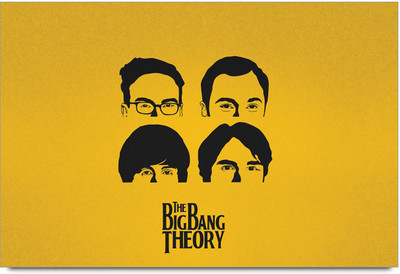 53% OFF on Big Bang Theory Minimal Poster Paper Print 53% OFF on Big Bang Theory Minimal Poster Paper Print