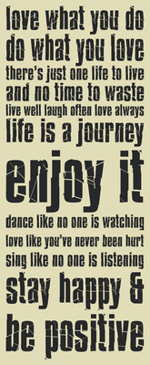 37% OFF on Love What You Do Stay Happy Paper Print 37% OFF on Love What You Do Stay Happy Paper Print