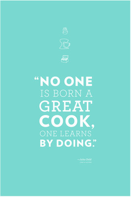 50% OFF on Elite Collection No One Is Born A Great Cook Paper Print 50% OFF on Elite Collection No One Is Born A Great Cook Paper Print